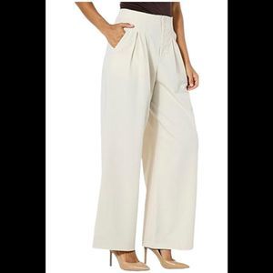 kathy ireland Lauren Wide-Leg Trouser Eggshell - Regular